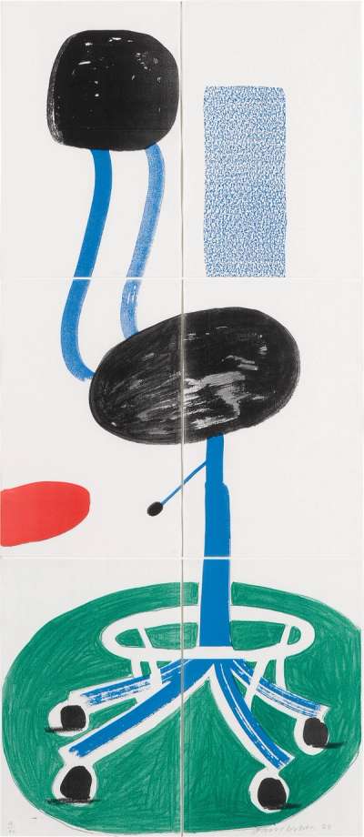 Office Chair - Signed Print by David Hockney 1988 - MyArtBroker