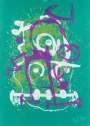 Joan Miró: L'Illetré Vert Et Violet - Signed Print