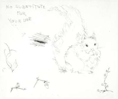 Tracey Emin: No Substitute For Your Love - Signed Print