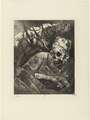 Otto Dix: Corpse In Barbed Wire - Signed Print