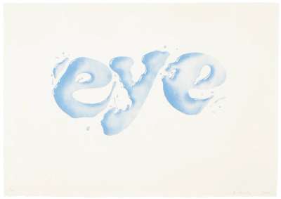 Eye - Signed Print by Ed Ruscha 1969 - MyArtBroker