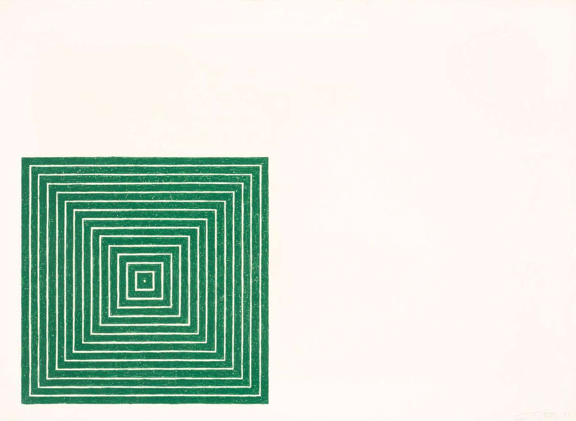 Frank Stella: Island No.10 - Signed Print