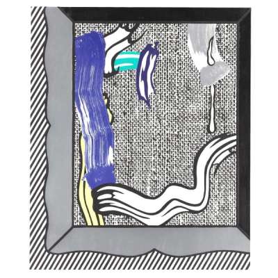 Painting On Canvas - Signed Mixed Media by Roy Lichtenstein 1984 - MyArtBroker