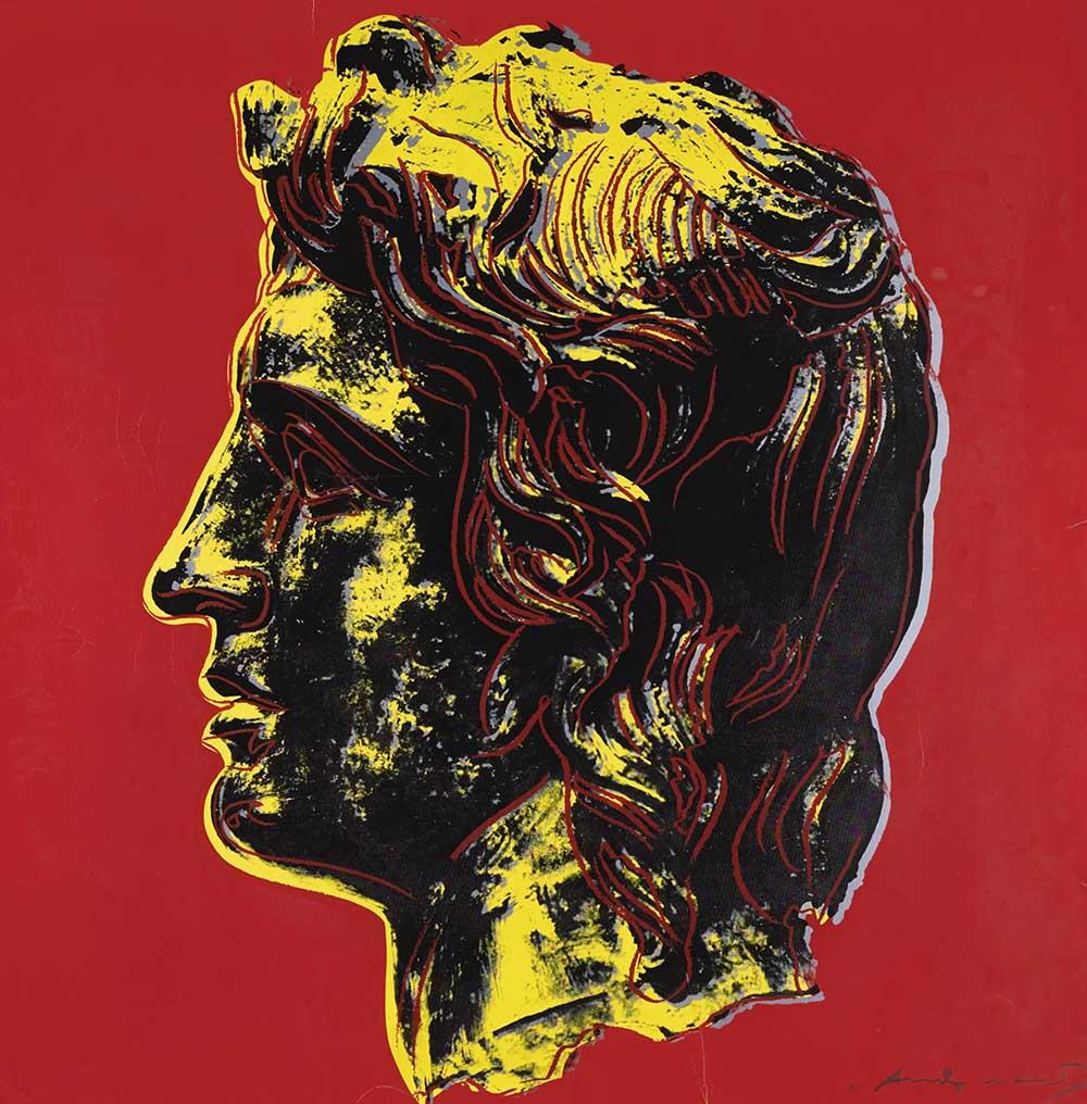 Andy Warhol Alexander The Great (F. & S. II.292) (Signed Print) 1982