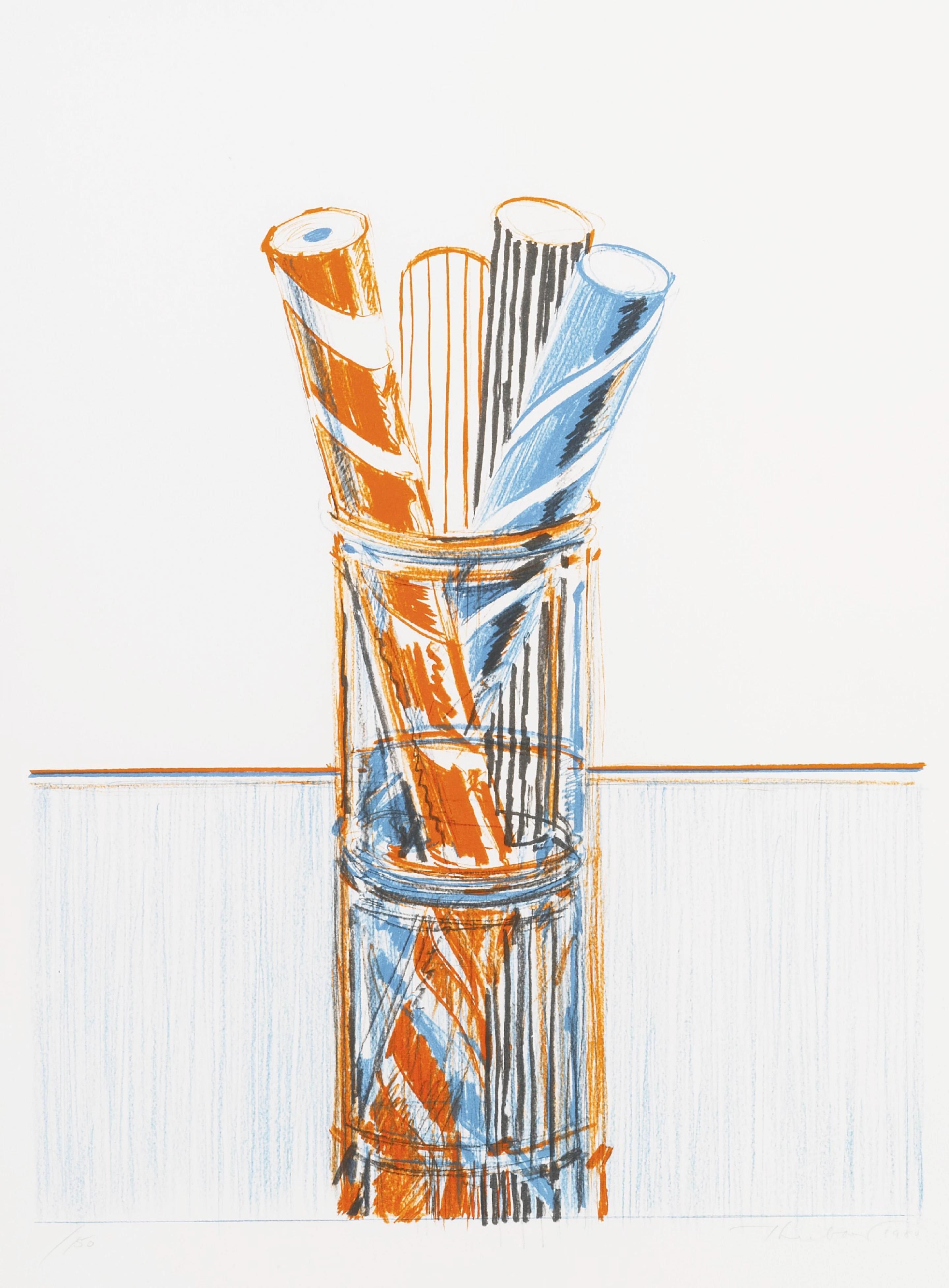 Wayne Thiebaud Glassed Candy (Signed Print) 1980 | For Sale