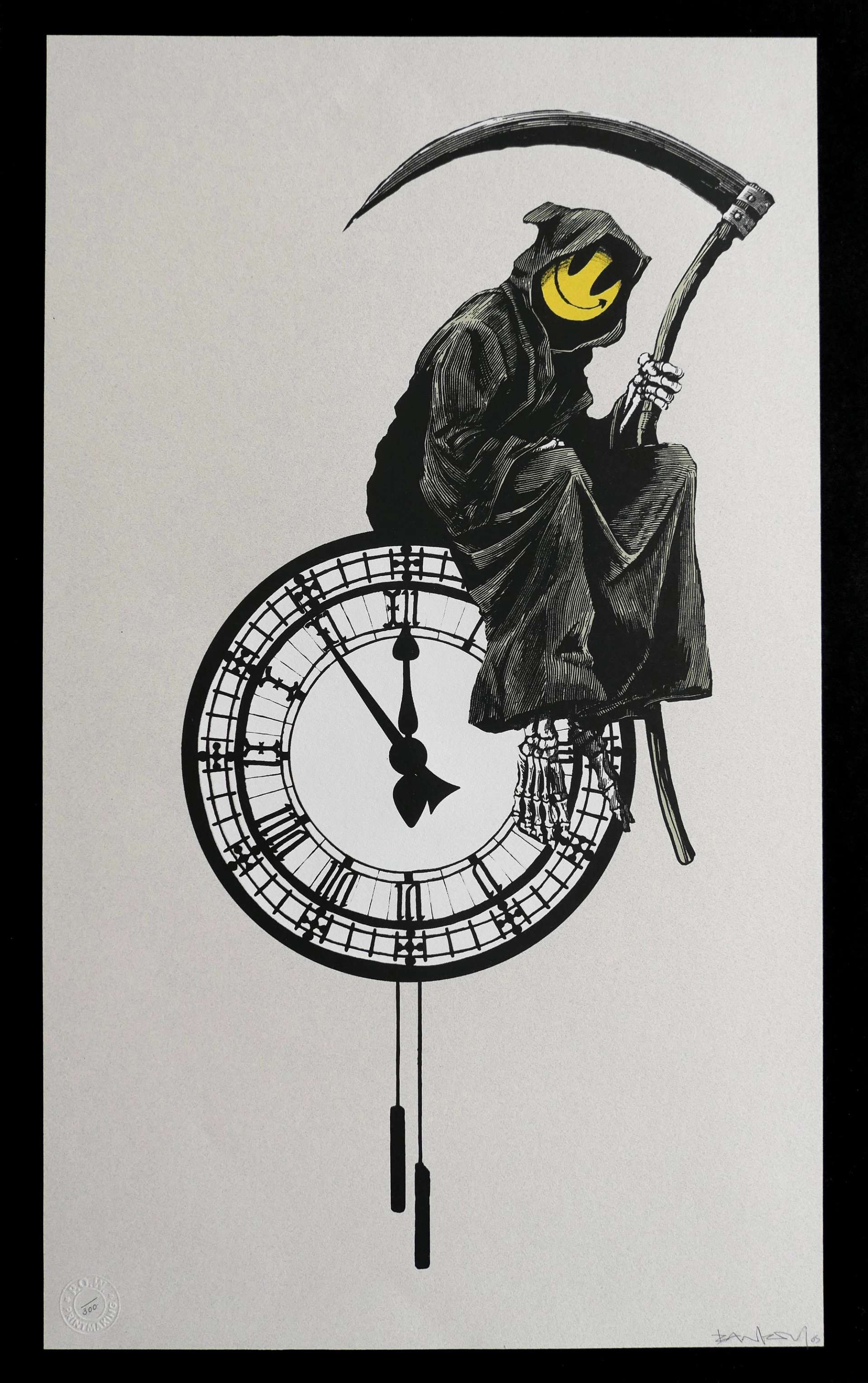 Grin Reaper by Banksy - MyArtBroker