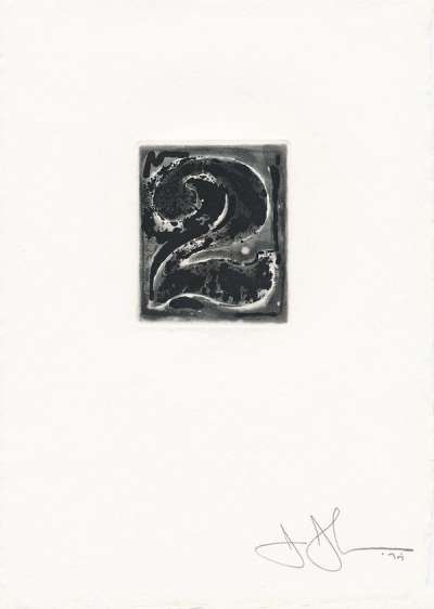 2 (ULAE 158) - Signed Print by Jasper Johns 1975 - MyArtBroker