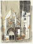 Clamecy, Burgundy - Signed Print
