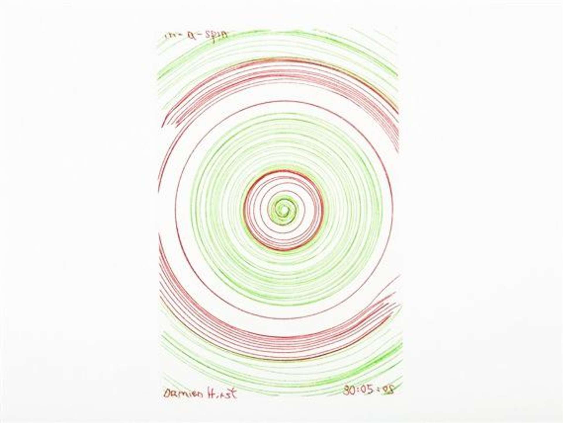 In A Spin - Signed Print by Damien Hirst 2002 - MyArtBroker