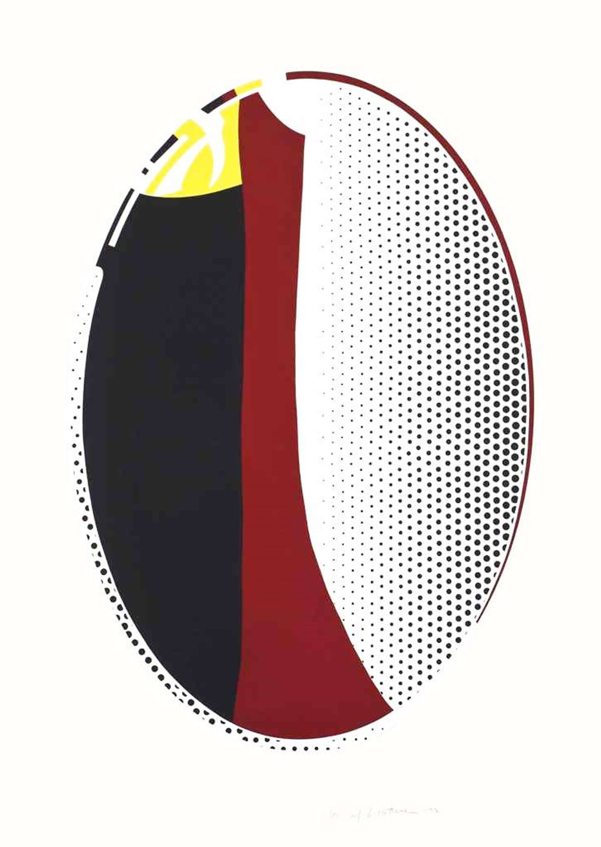 Roy Lichtenstein: Mirror #6 - Signed Print