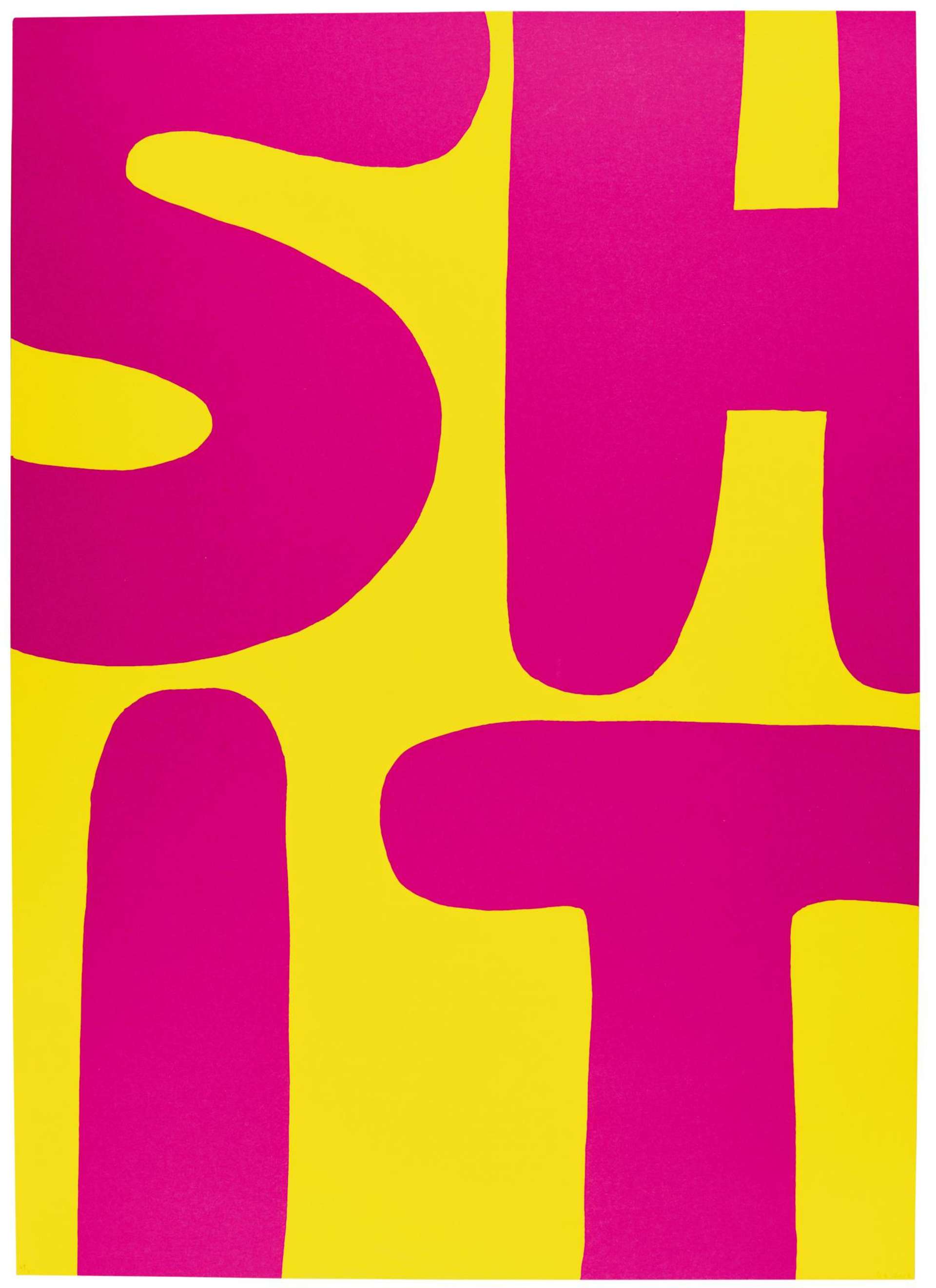 Everyone Loves Colourful Shit - Signed Print by David Shrigley 2012 - MyArtBroker