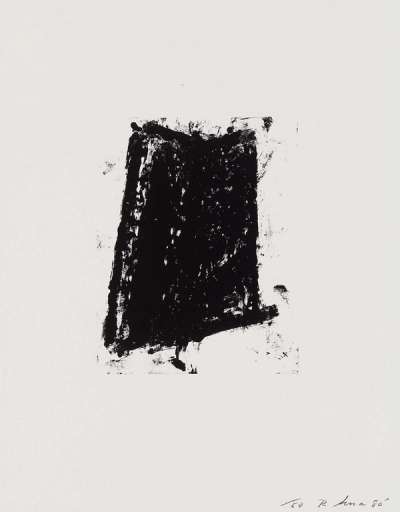 Sketch 5 - Signed Print by Richard Serra 1980 - MyArtBroker