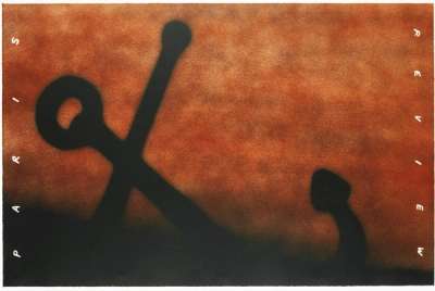 Anchor In Sand - Signed Print by Ed Ruscha 1991 - MyArtBroker