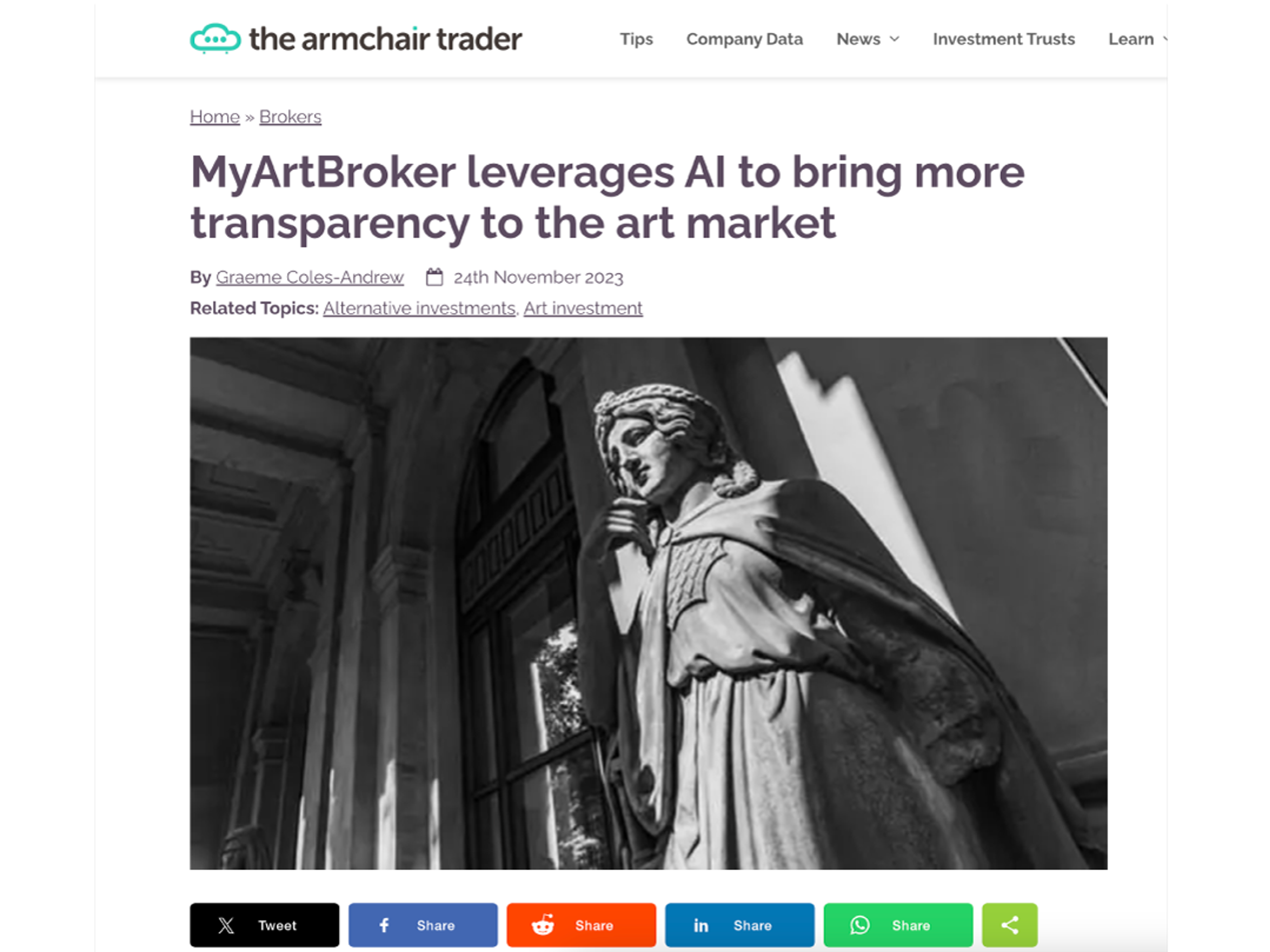 Armchair trader