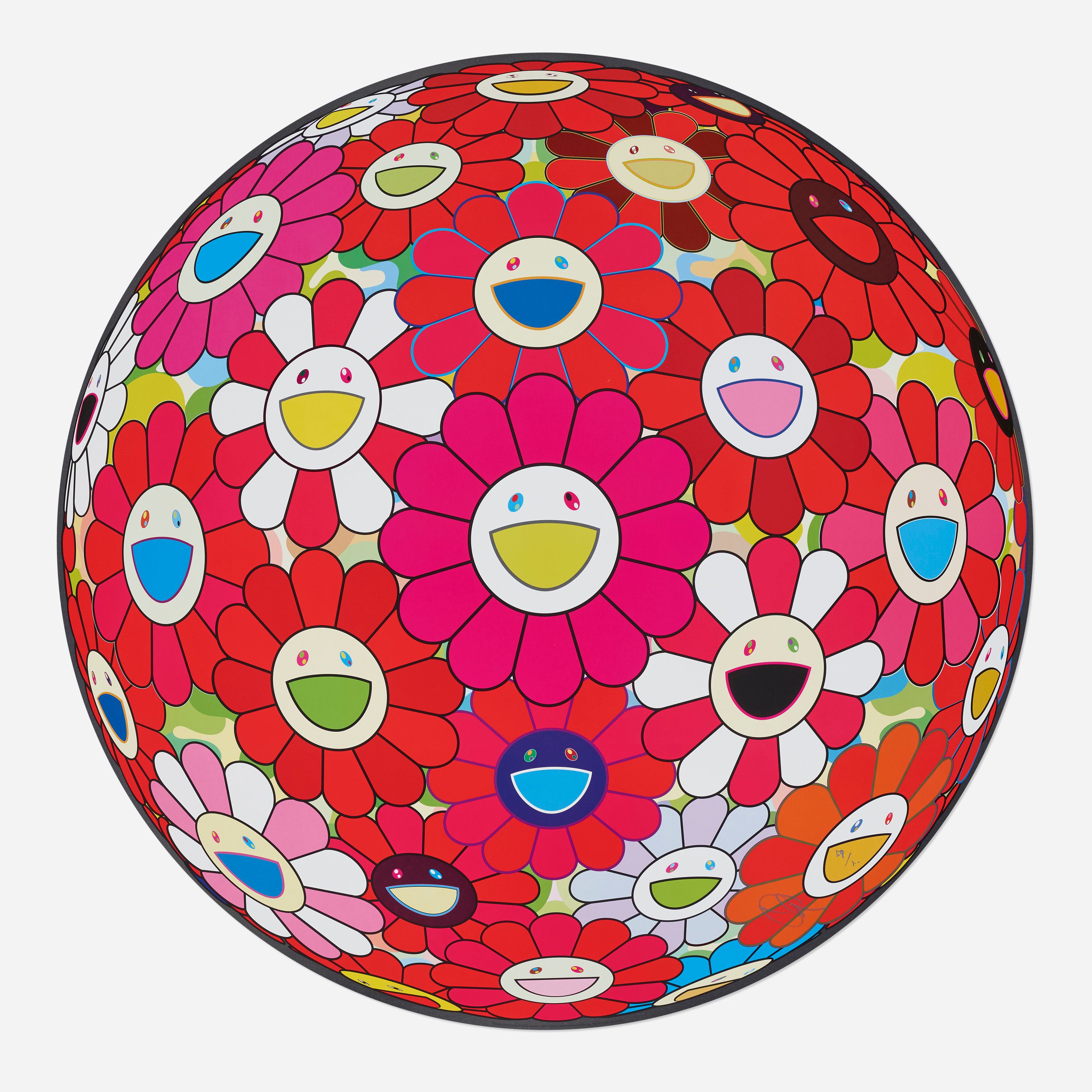 Takashi Murakami Flower Ball: Comprehending The 51st Dimension (Signed ...