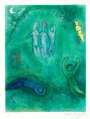 Marc Chagall: Le Songe De Daphnis Et Les Nymphes - Signed Print
