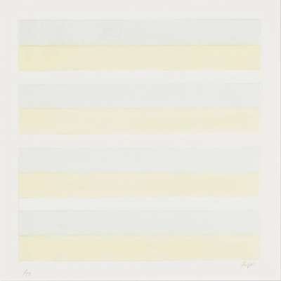 Untitled - Signed Print by Agnes Martin 1997 - MyArtBroker