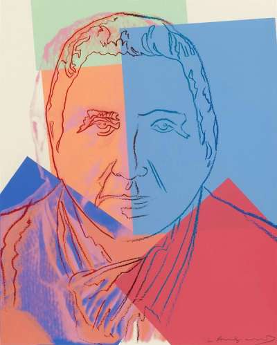 Gertrude Stein (F. & S. II.227) - Signed Print by Andy Warhol 1980 - MyArtBroker