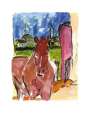 Bob Dylan: Horse - Signed Print