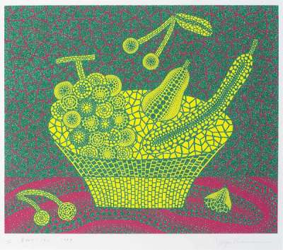 Fruit Basket 4 - Signed Print by Yayoi Kusama 1999 - MyArtBroker