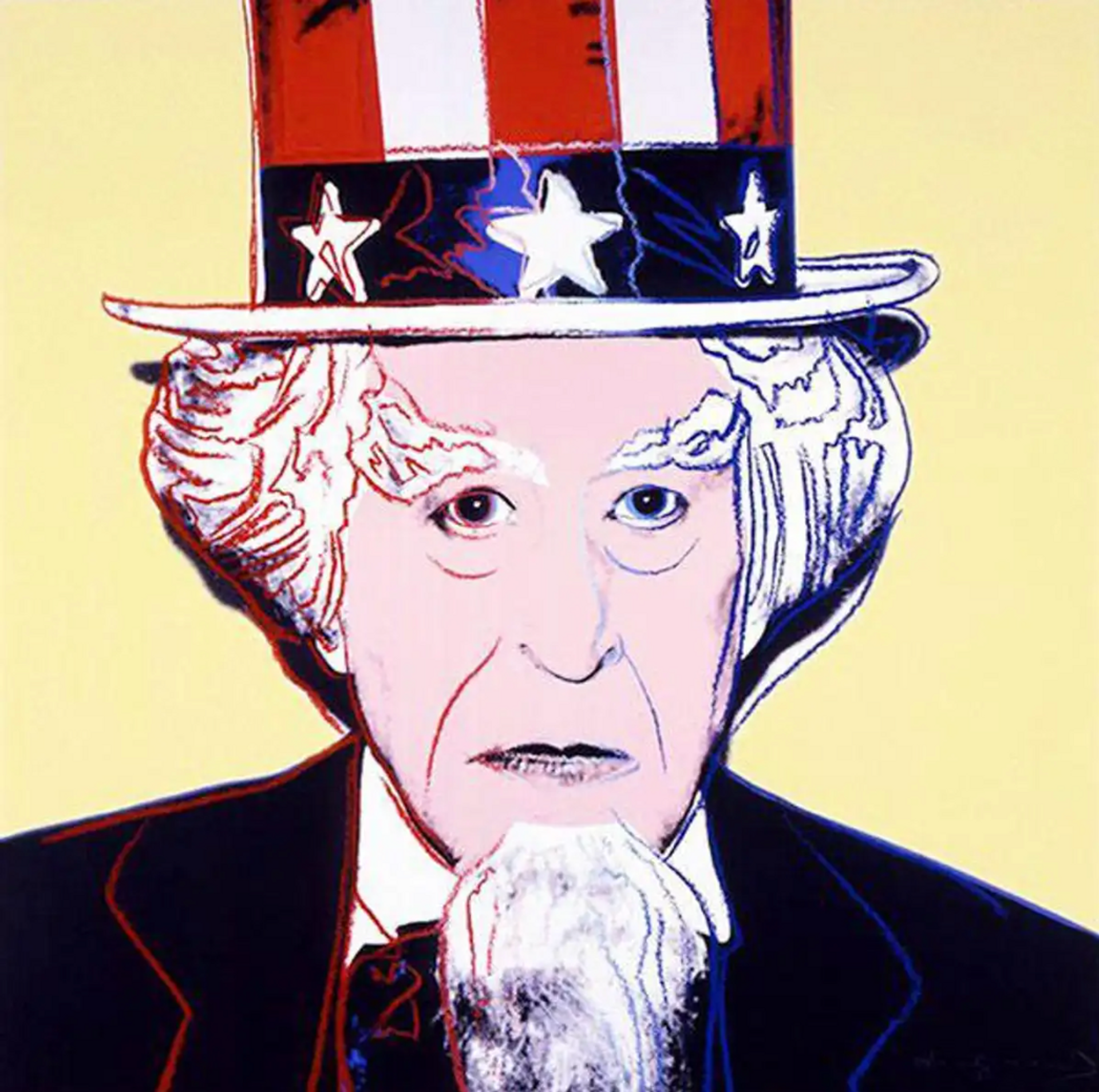 Uncle Sam (F. & S. II.259) by Andy Warhol