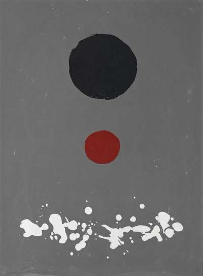 Jetsam - Signed Print by Adolph Gottlieb 1967 - MyArtBroker