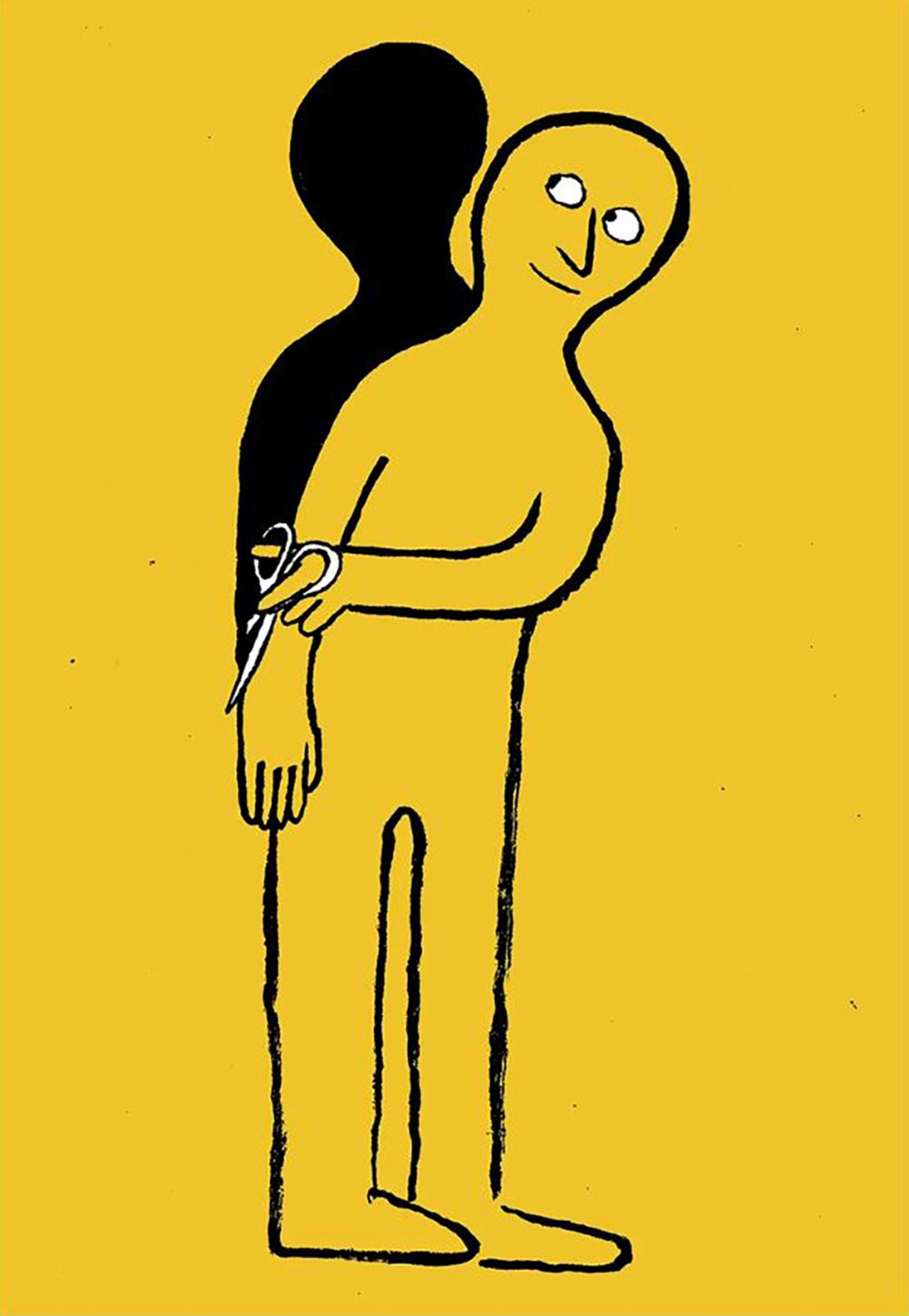 Portrait - Signed Print by Jean Jullien 2024 - MyArtBroker