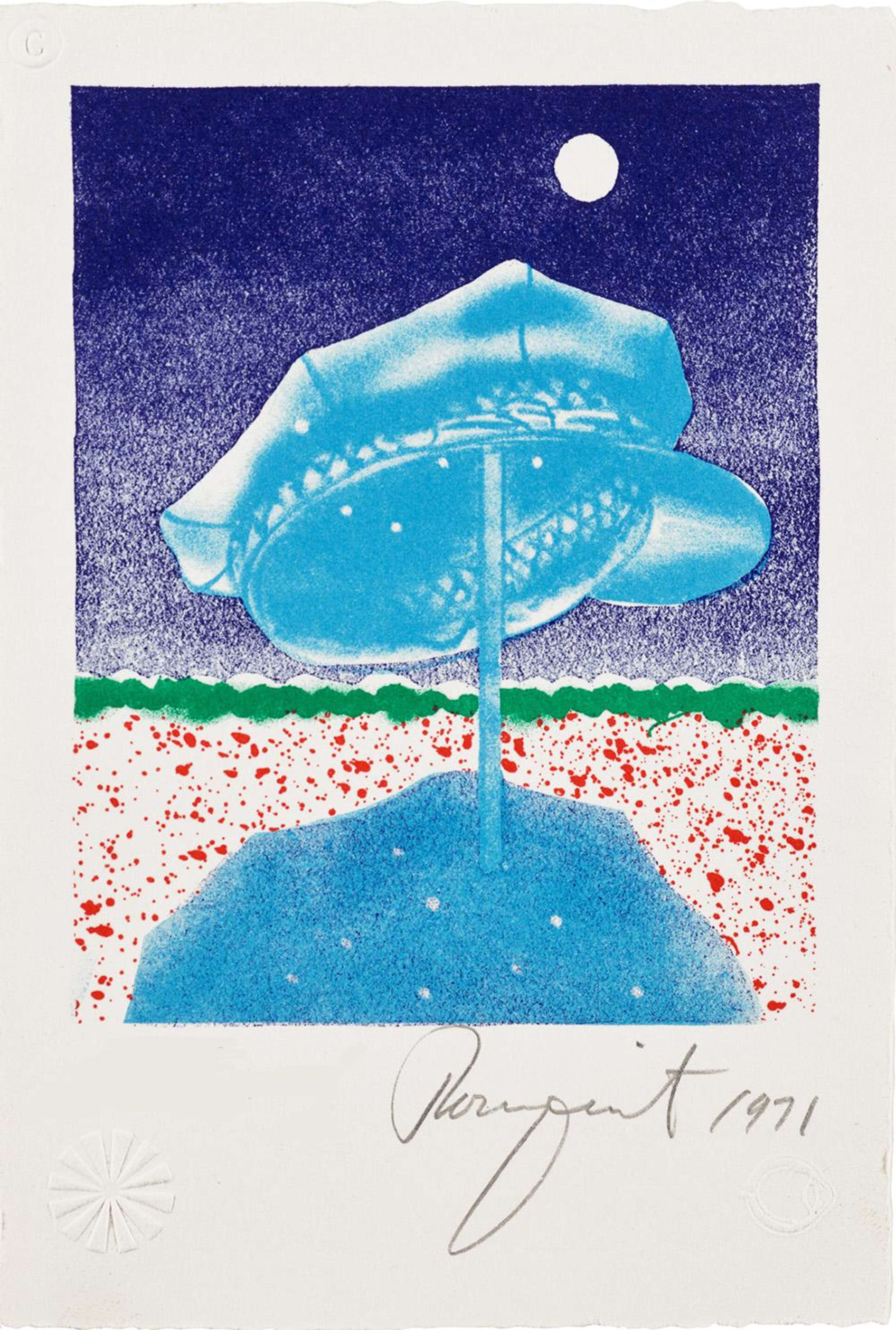 Delivery Hat - Signed Print by James Rosenquist 1972 - MyArtBroker