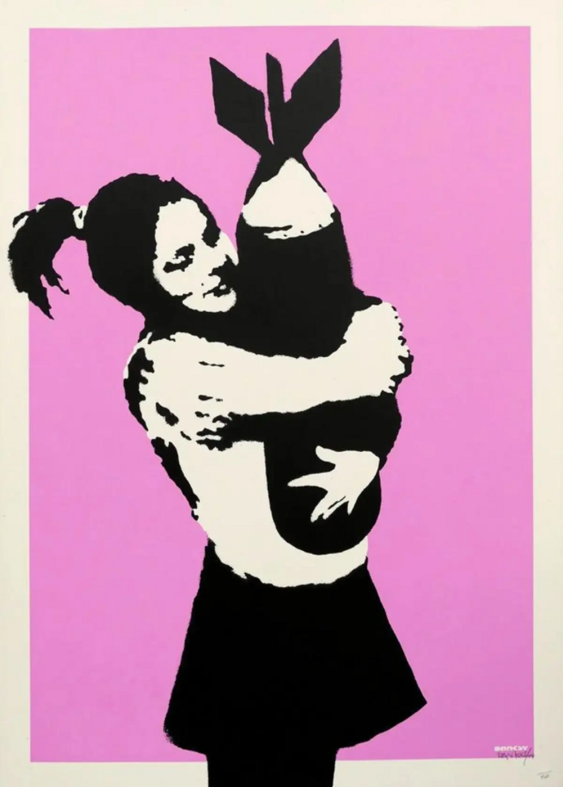 Bomb Love by Banksy