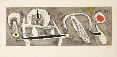 Joan Miró: Grand Vent - Signed Print