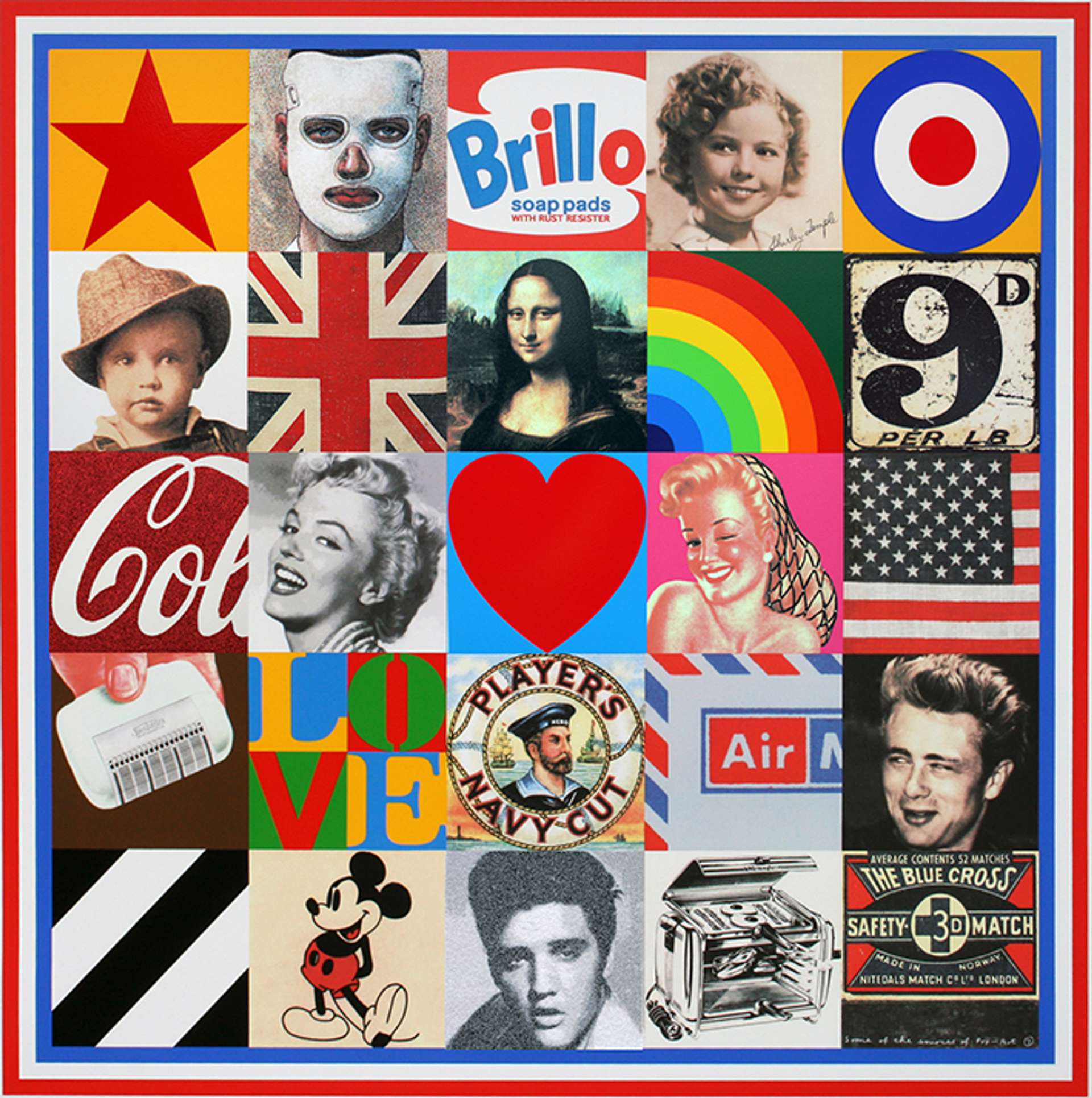 100 Sources Of Pop Art by Peter Blake