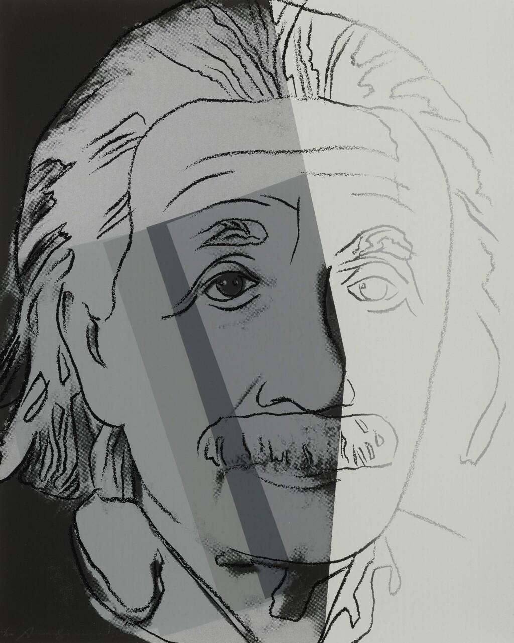 Andy Warhol Albert Einstein (F. & S. II.229) (Signed Print) 1980