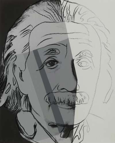 Albert Einstein (F. & S. II.229) - Signed Print by Andy Warhol 1980 - MyArtBroker