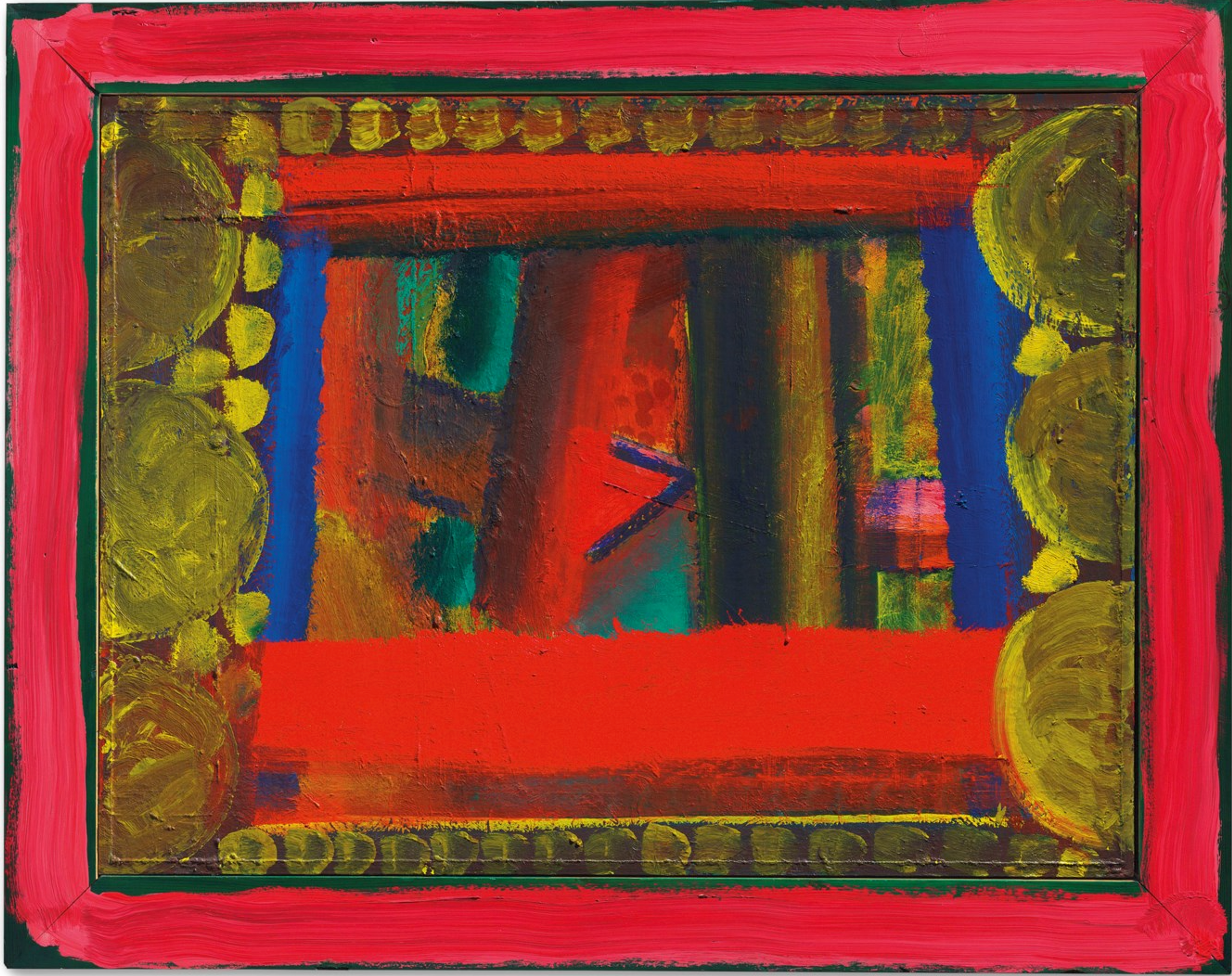 The Green Chateau by Howard Hodgkin