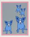 Blue Dog Series IX - Signed Print