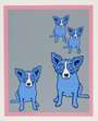 George Rodrigue: Blue Dog Series IX - Signed Print