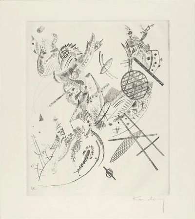 Kleine Welten XII - Signed Print by Wassily Kandinsky 1922 - MyArtBroker
