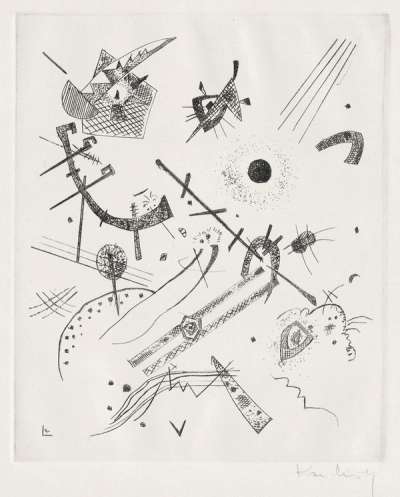 Kleine Welten XI - Signed Print by Wassily Kandinsky 1922 - MyArtBroker