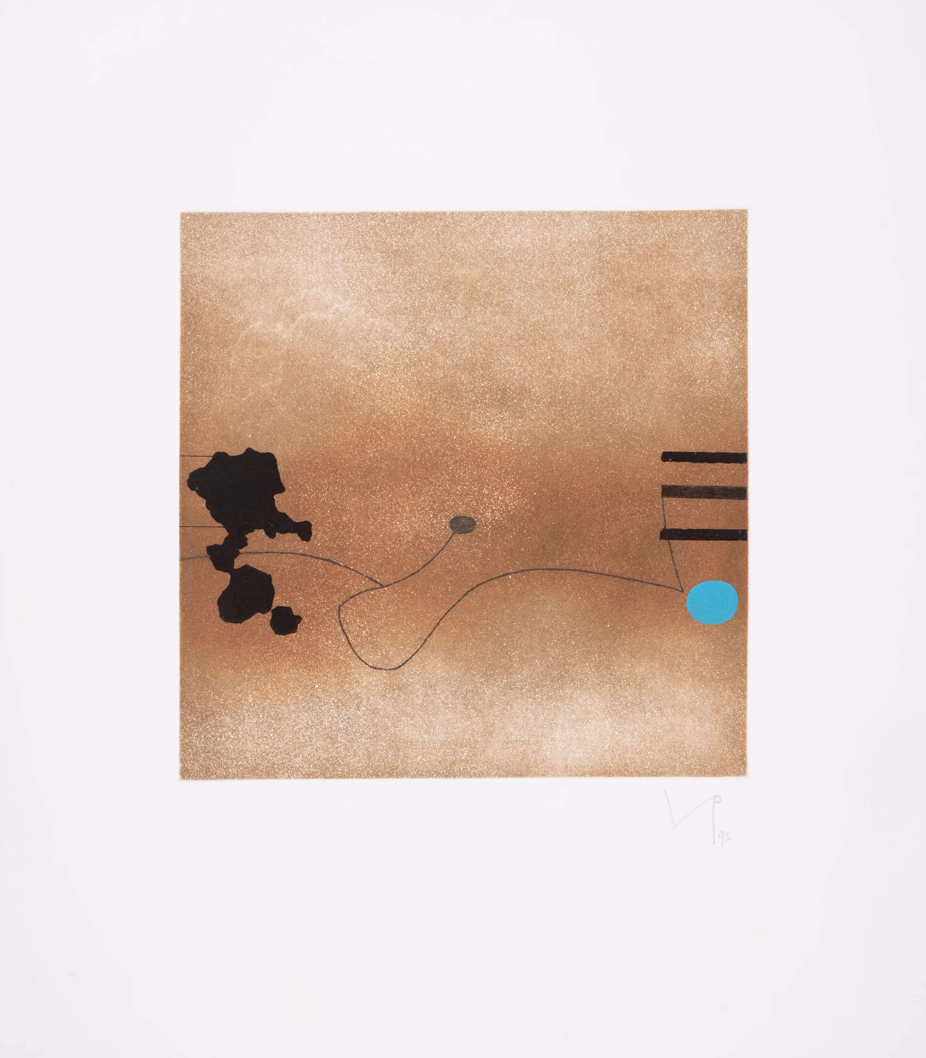 Images On The Wall E - Signed Print by Victor Pasmore 1992 - MyArtBroker