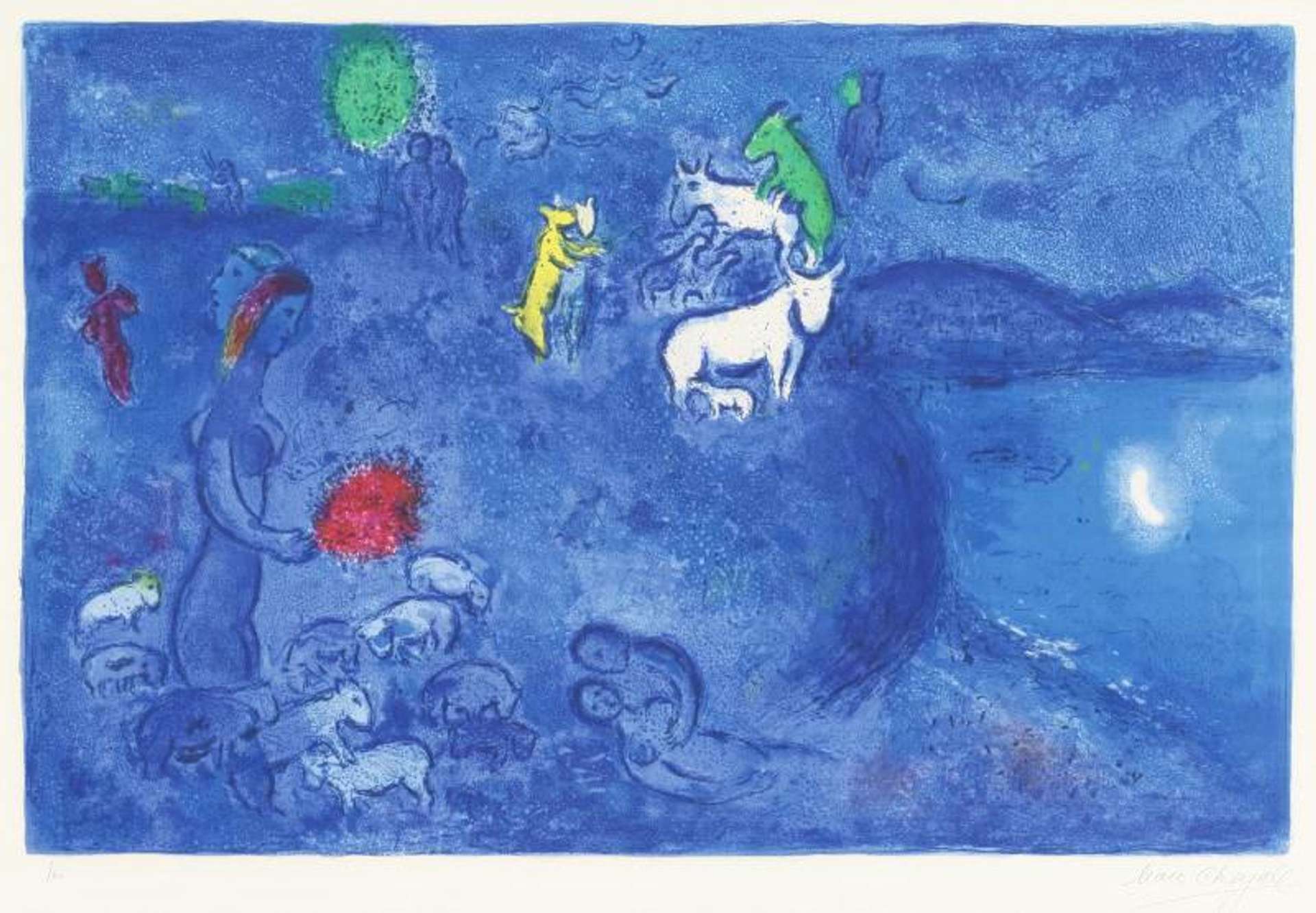 Le Printemps - Signed Print by Marc Chagall 1960 - MyArtBroker