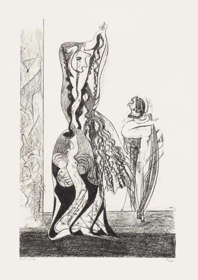 Danseuses - Signed Print by Max Ernst 1950 - MyArtBroker