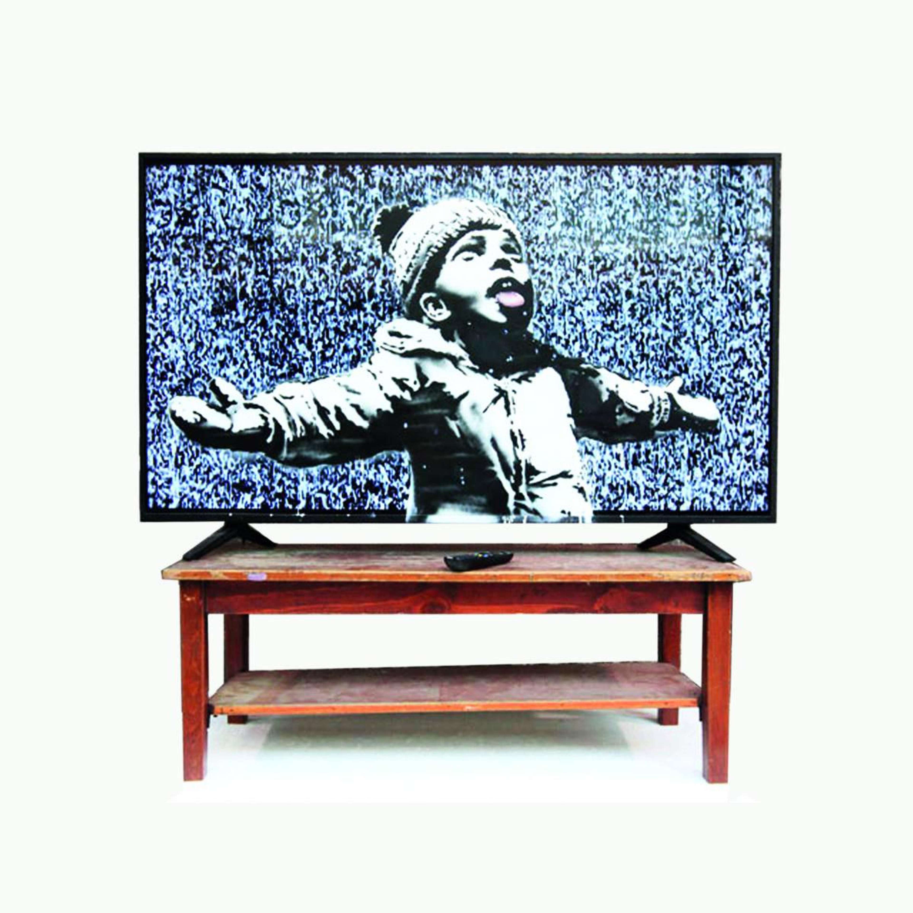 Banksy™ Ultra HD TV - Mixed Media