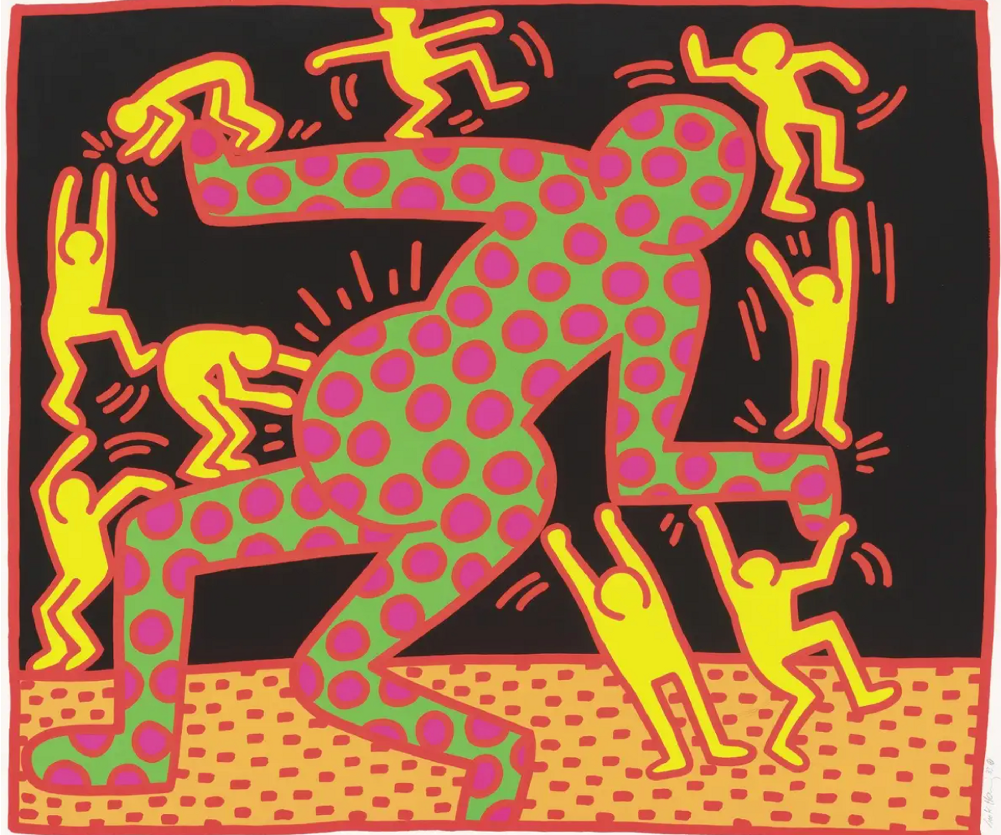 Fertility 3 by Keith Haring