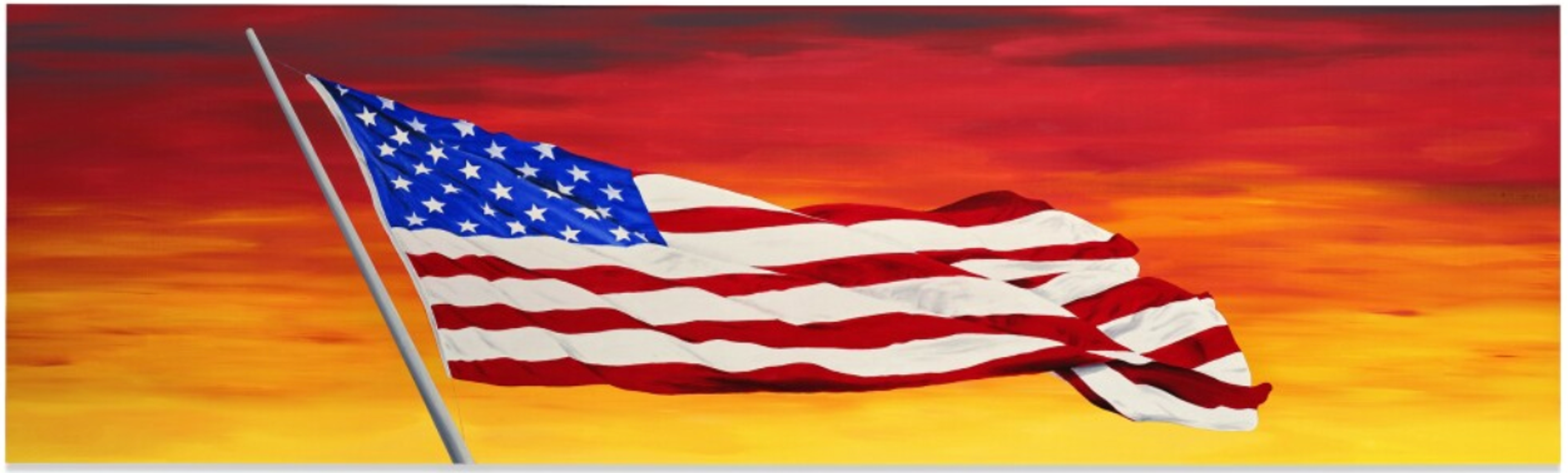 Georges' Flag by Ed Ruscha - Sotheby's 