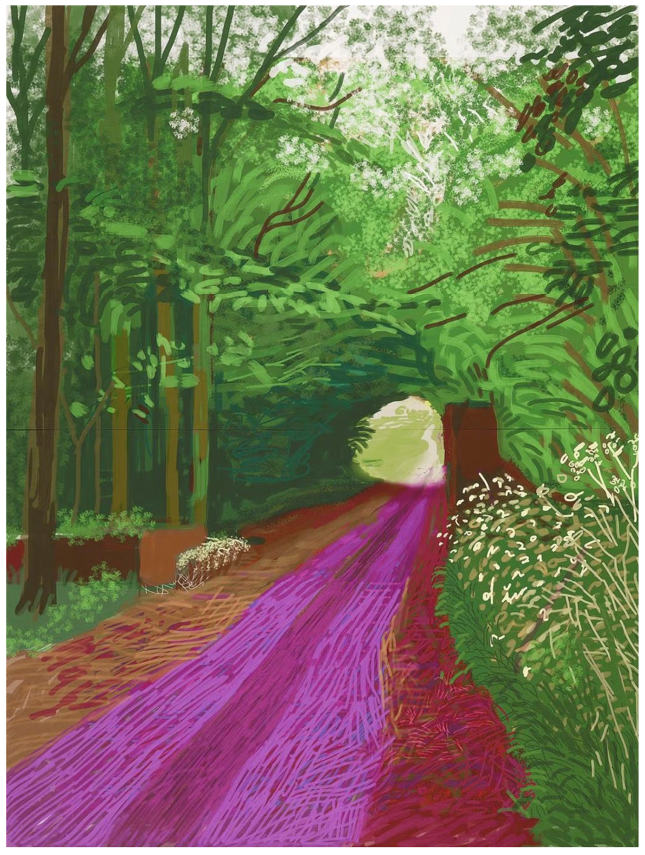 Hockney’s The Arrival of Spring Prints See 671% Resale Growth