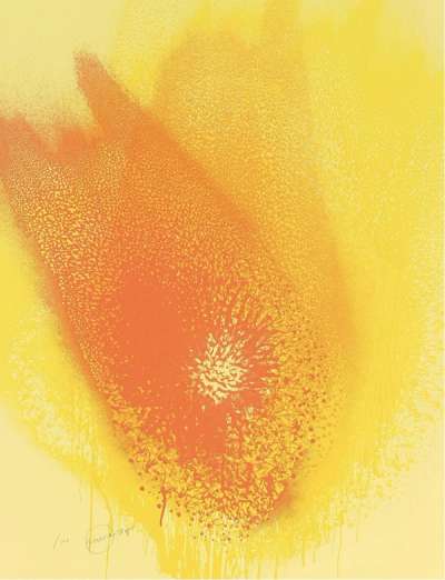 Veuve Cliquot - Signed Print by Otto Piene 1975 - MyArtBroker