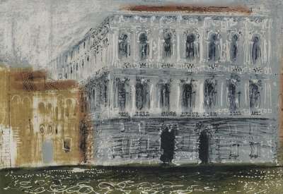 Palazzo Pesaro - Signed Print by John Piper 1983 - MyArtBroker