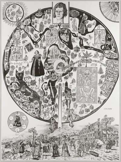 Grayson Perry: Map Of Nowhere - Signed Print