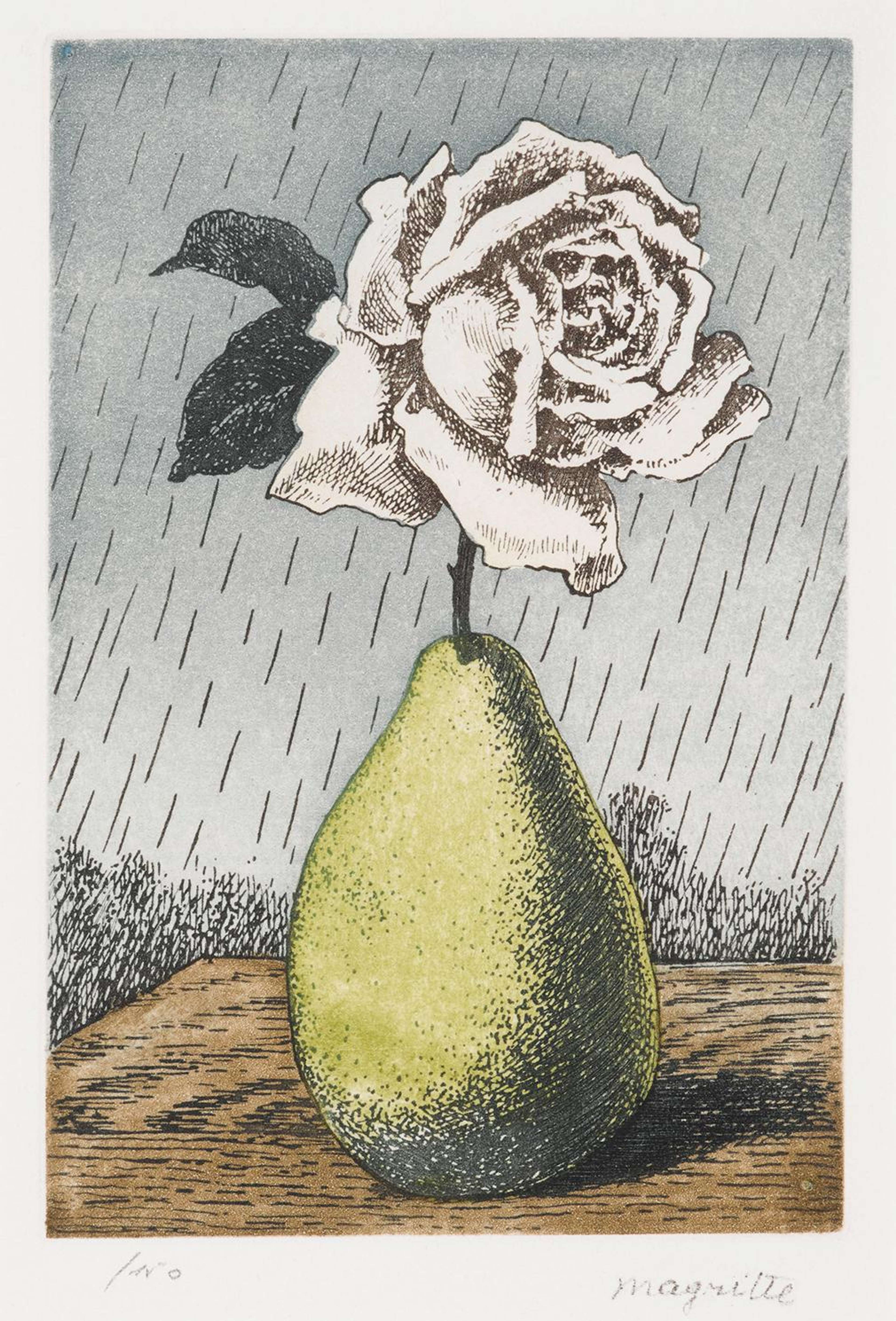 Les Moyens D'Existence - Signed Print by René Magritte 1968 - MyArtBroker