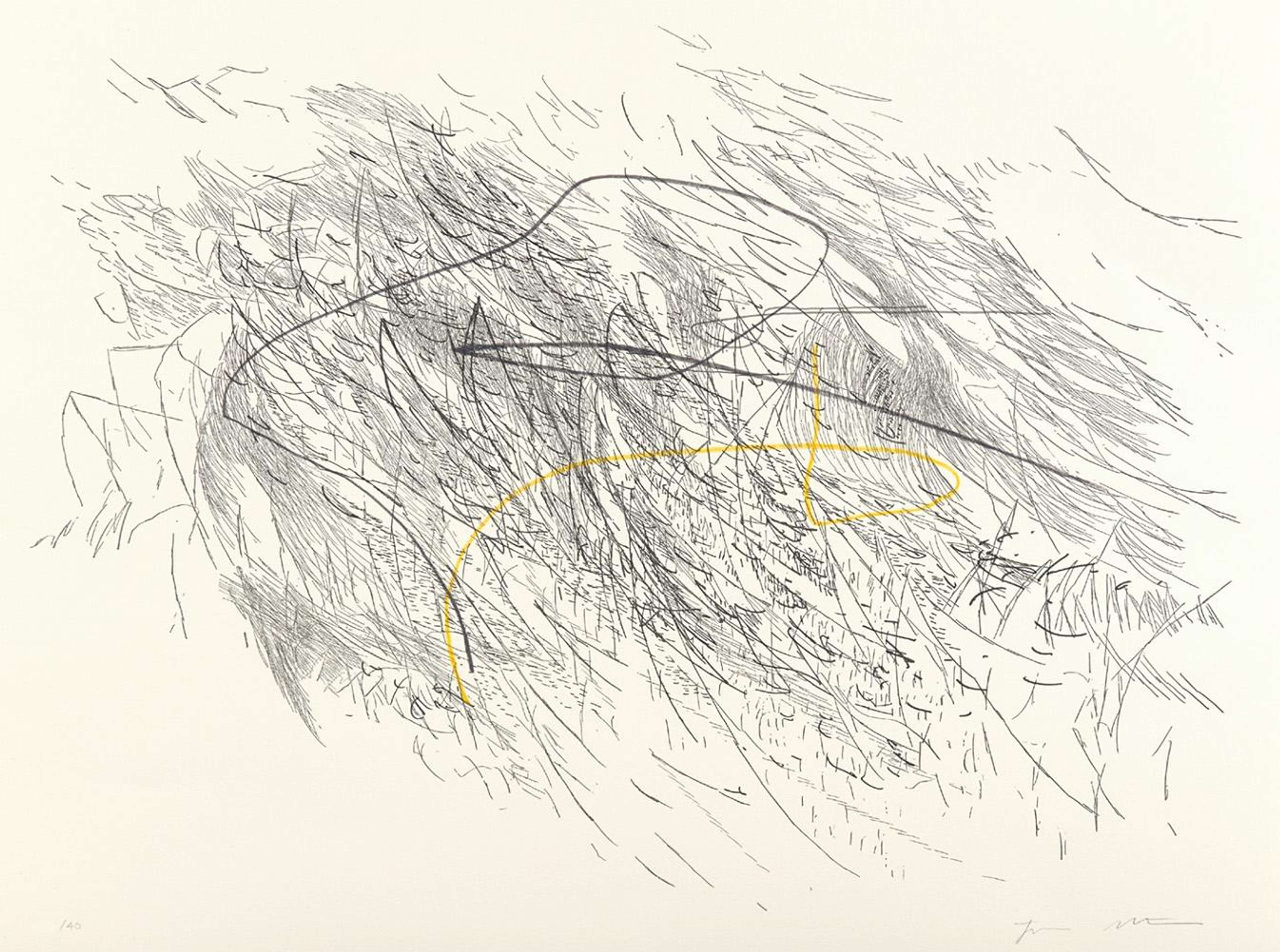 Sapphic Strophe 2 - Signed Print by Julie Mehretu 2011 - MyArtBroker